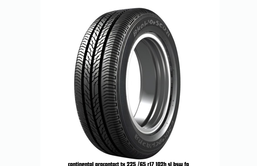 continental procontact tx 225 /65 r17 102h sl bsw fo
